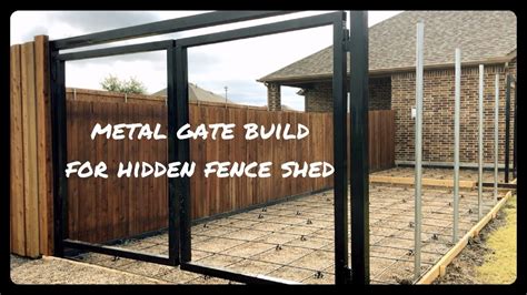 metal gate frame plans